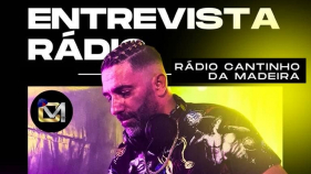 DJ Satnik entrevistado na Rádio Cantinho da Madeira