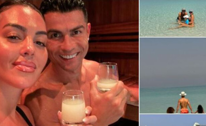 Cristiano Ronaldo partilha momento de "Felicidade"