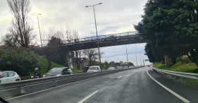 Avaria provocou tr&acirc;nsito na Via R&aacute;pida