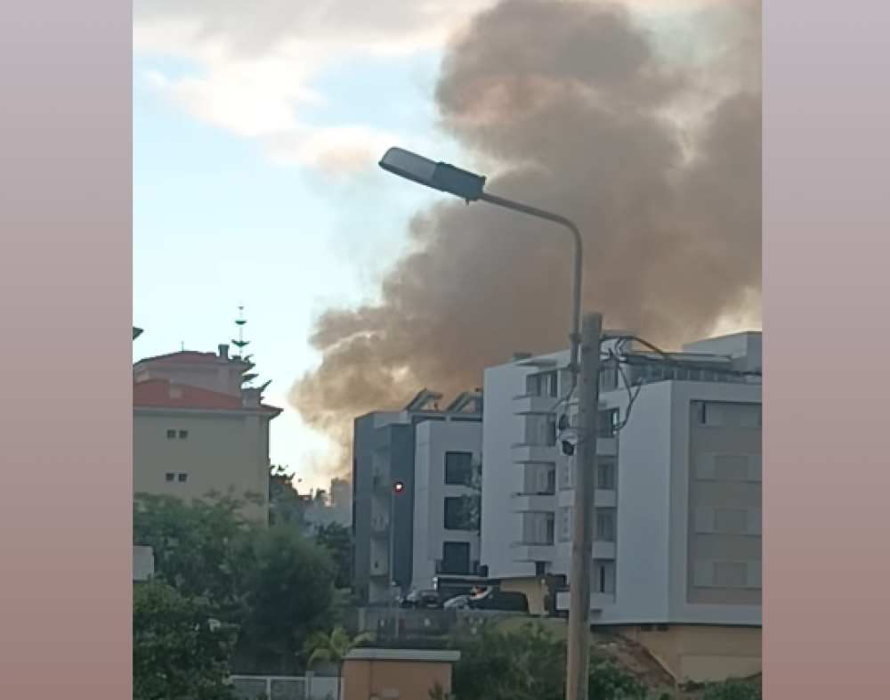 Inc&ecirc;ndio na zona da Quinta Josefina (com v&iacute;deo)