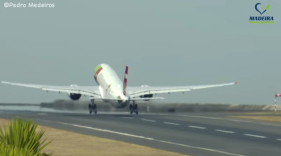 Momento incr&iacute;vel da avia&ccedil;&atilde;o na Madeira (com v&iacute;deo)