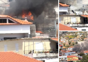 Inc&ecirc;ndio em habita&ccedil;&atilde;o gera preocupa&ccedil;&atilde;o em Santo Ant&oacute;nio