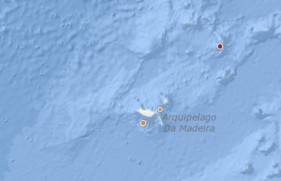 Sismo a Nordeste do Porto Santo
