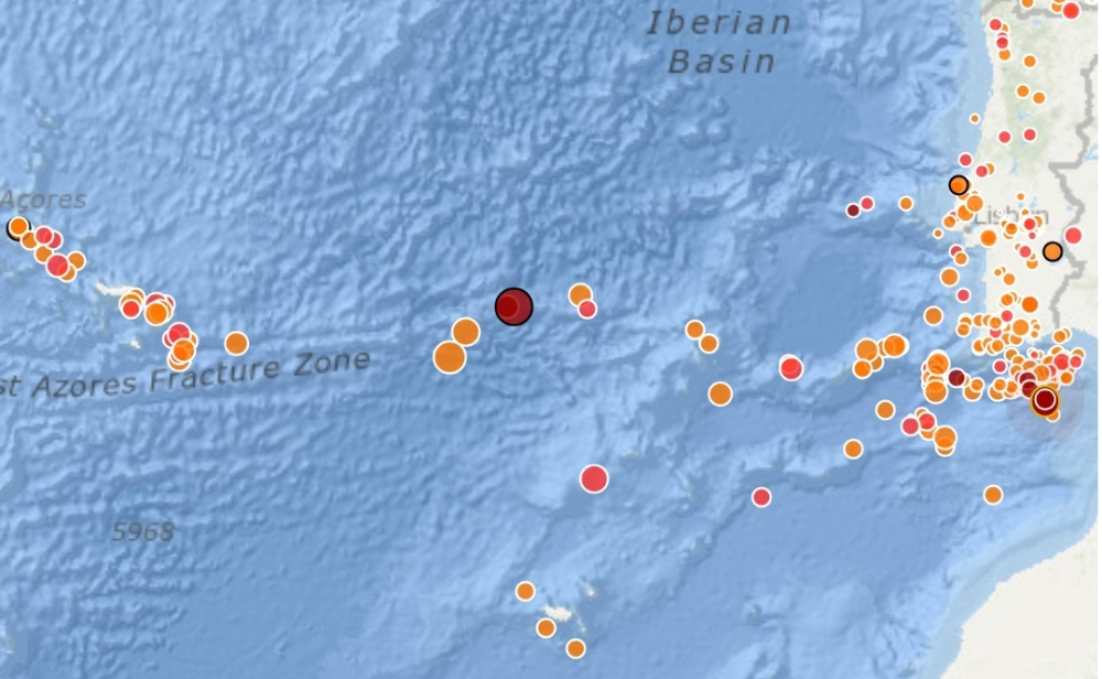Sismo sentido na Madeira