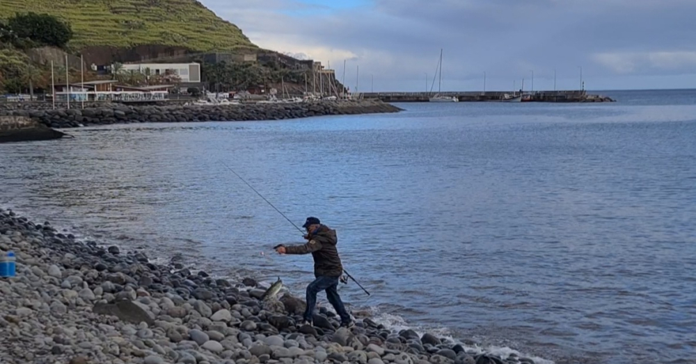 Pescador solitário emociona Machico na primeira oitava (com vídeo)