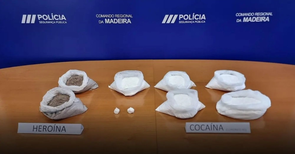 Homem detido com mais de 7 quilos de droga