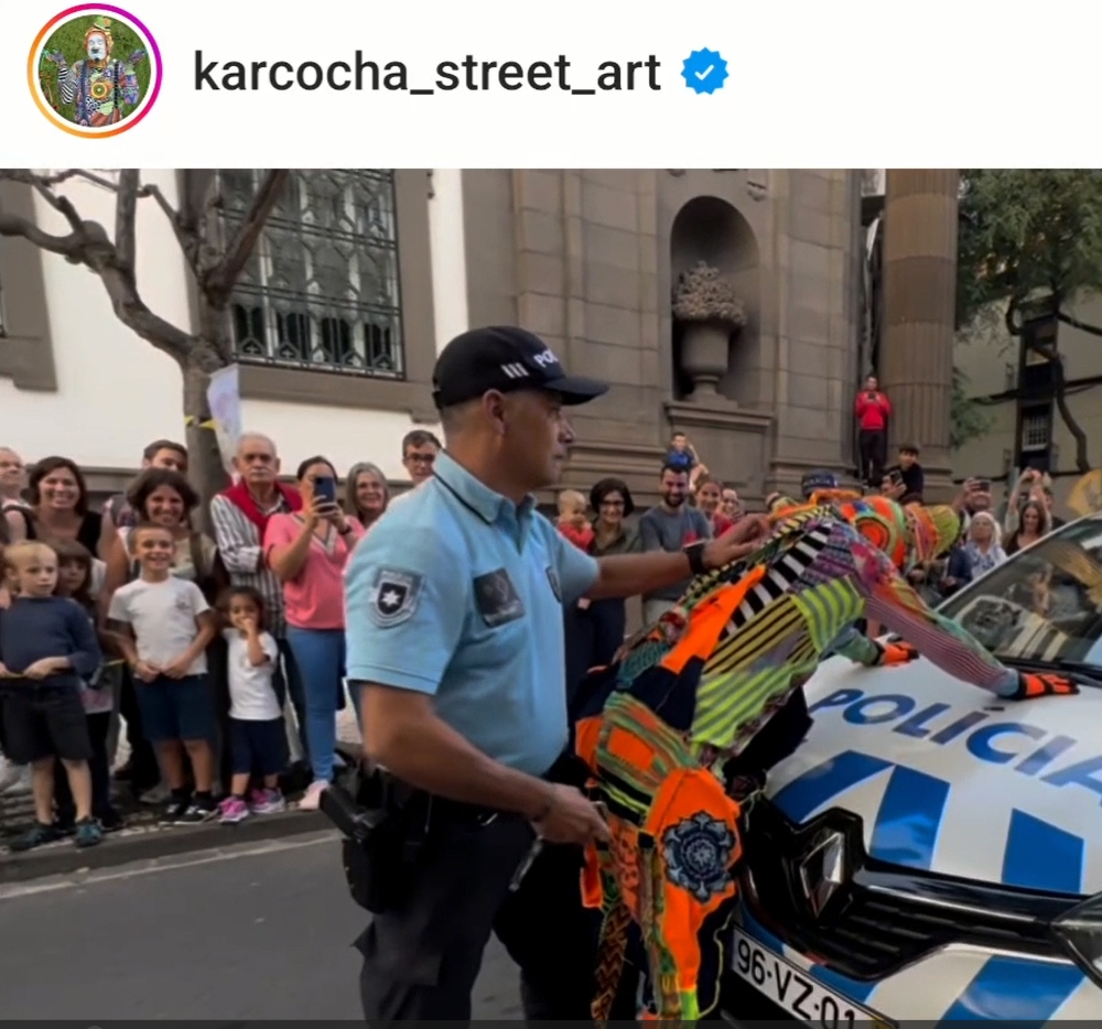 Karcocha "algemado" pela Polícia. Veja o video.