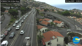 Acidente na Ponte da Ribeira Jo&atilde;o Gomes