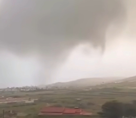 Tornado no Porto Santo (com v&iacute;deo)