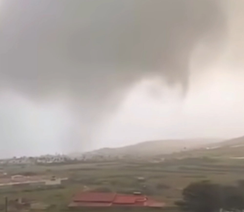 Tornado no Porto Santo (com vídeo)
