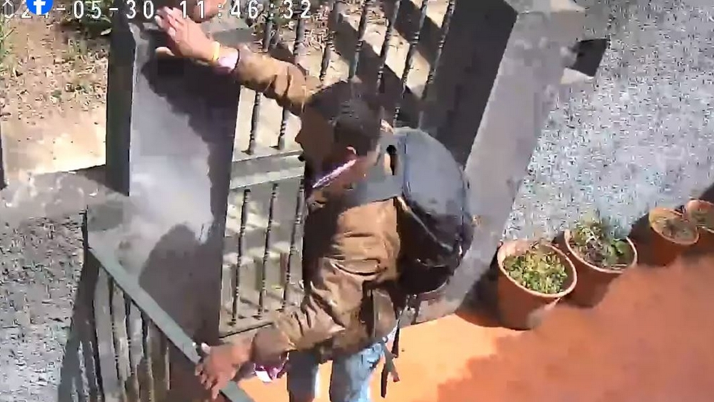 Moradores das Eiras "apanham" ladrão de flores. Veja o vídeo.