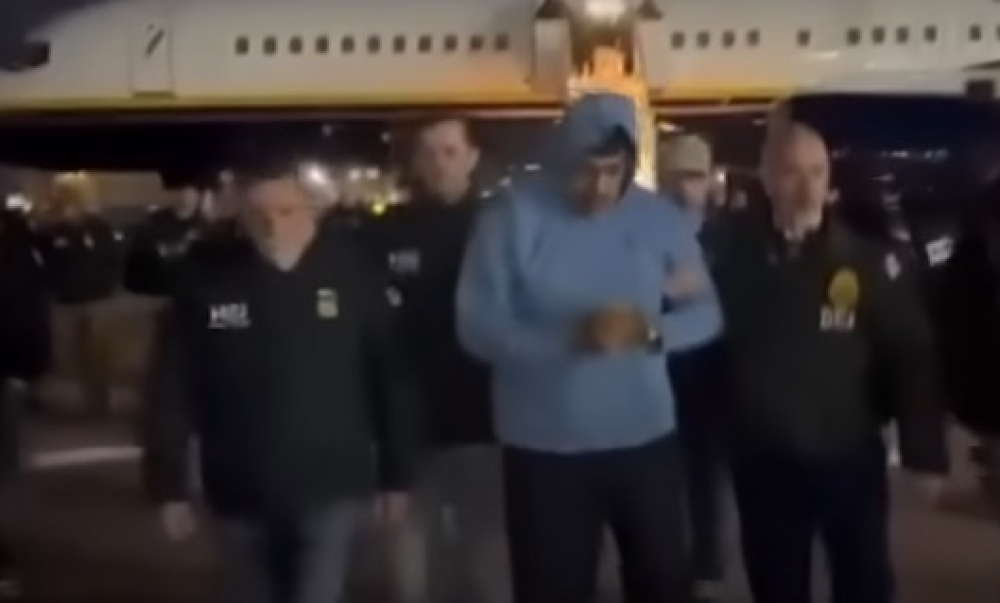 Vídeo mostra Maduro a ser levado para prisão americana