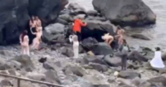 Sess&atilde;o fotogr&aacute;fica com mulheres nuas no Cais do Sardinha gera pol&eacute;mica na Madeira (com v&iacute;deo)