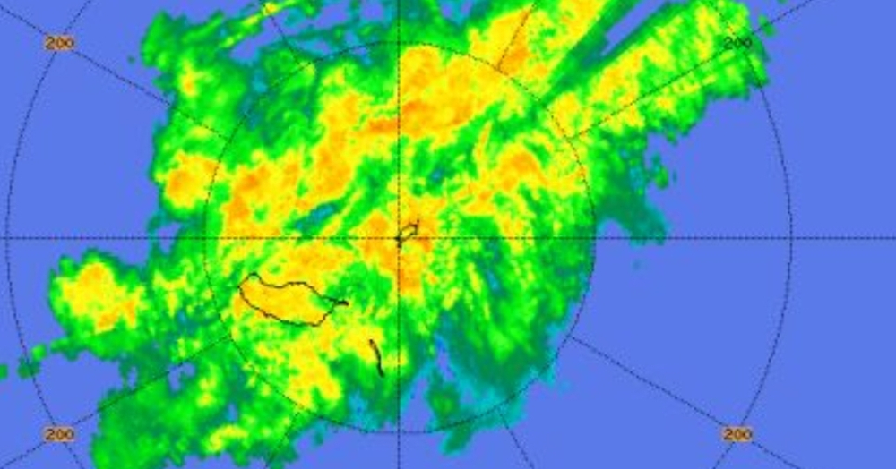 Chuva dentro dos avisos laranja na Madeira