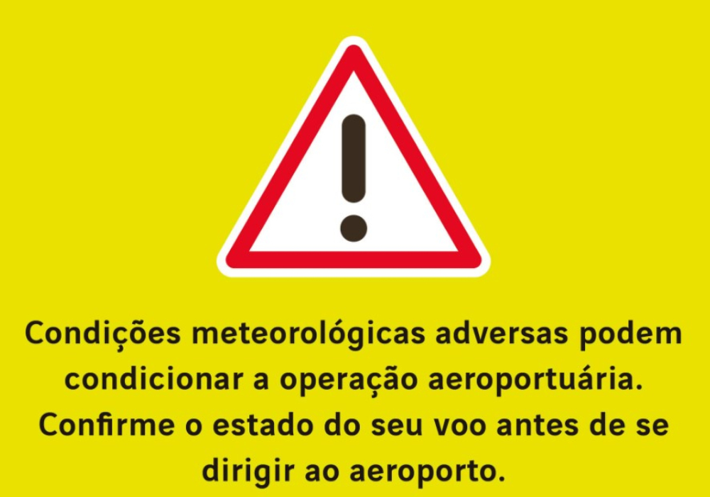 Sábado começa com 10 voos cancelados