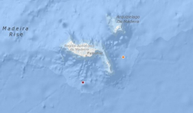 Sismo a sul de C&acirc;mara de Lobos