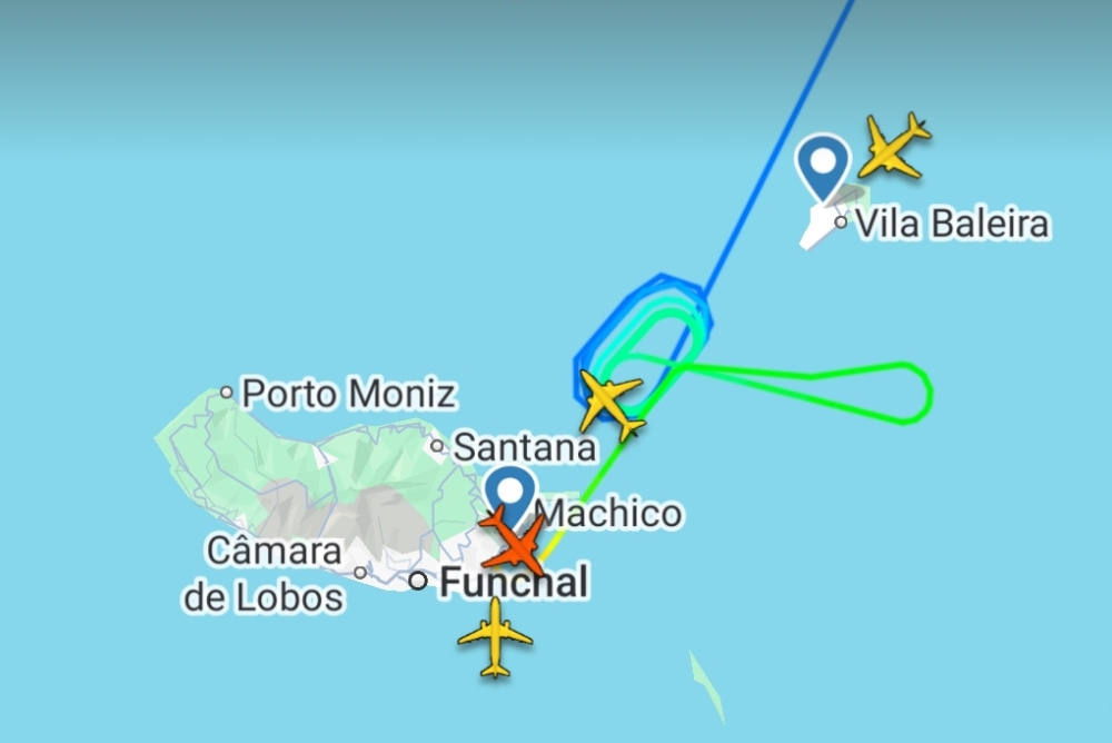 Mau tempo cancela e atrasa voos no Aeroporto da Madeira