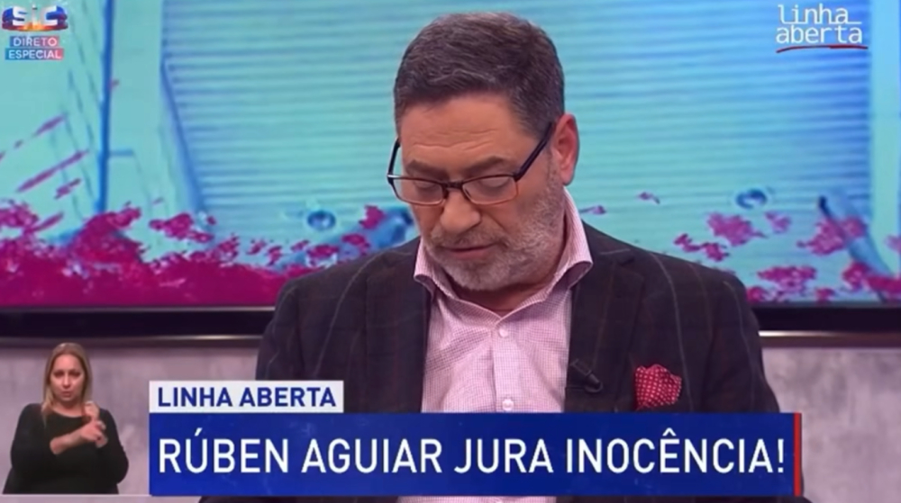 Ruben Aguiar "jura inocência". Veja o depoimento no programa da SIC.