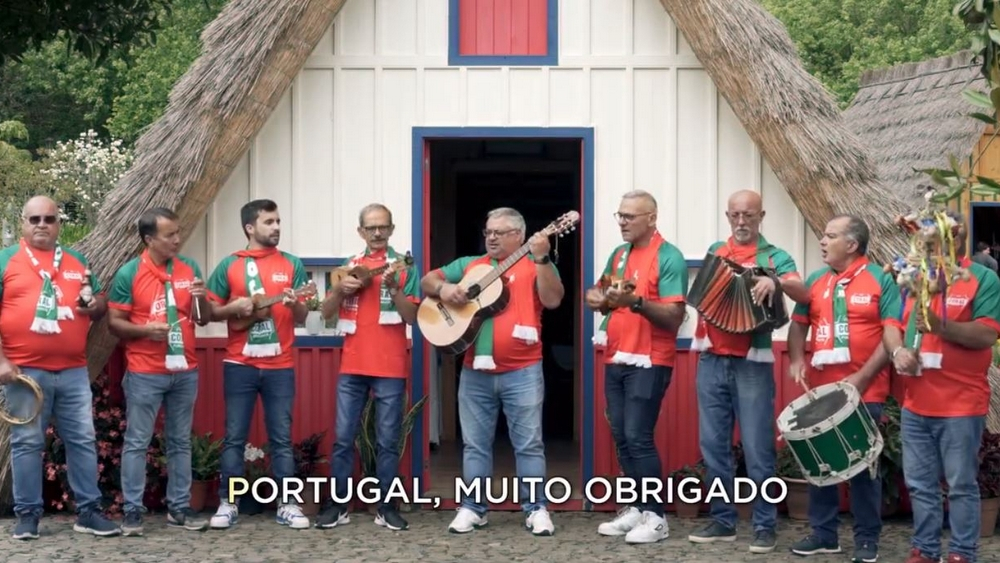 Grupo "Madeira Despique" apoia Portugal (com vídeo)