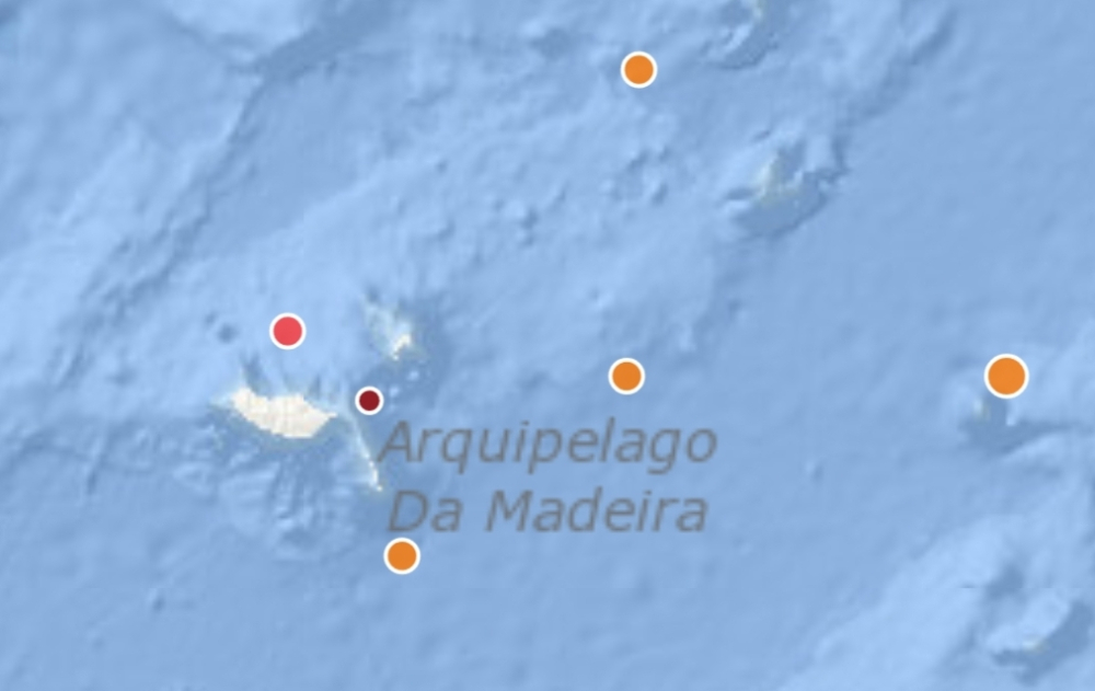 Sismo a Nordeste de Machico