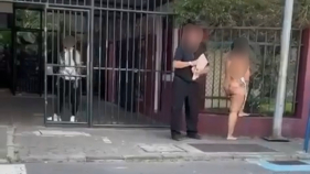 Mulher nua em C&acirc;mara de Lobos