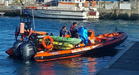 Tr&ecirc;s franceses resgatados ap&oacute;s dificuldades em caiaque ao largo do Funchal