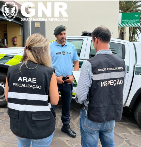 GNR encerra 3 estabelecimentos por falta de higiene e seguran&ccedil;a