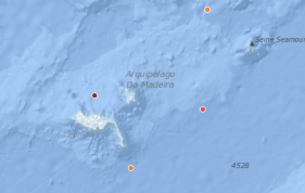 Sismo a Nordeste do Porto Moniz