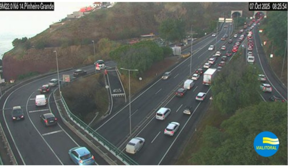 Acidente condiciona trânsito