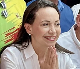 Maria Corina Machado Pr&eacute;mio Nobel da Paz