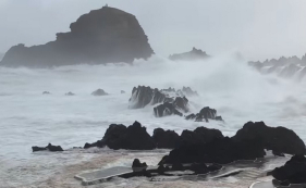 Mudan&ccedil;a brusca no estado do tempo traz chuva, vento, agita&ccedil;&atilde;o mar&iacute;tima e descida acentuada das temperaturas