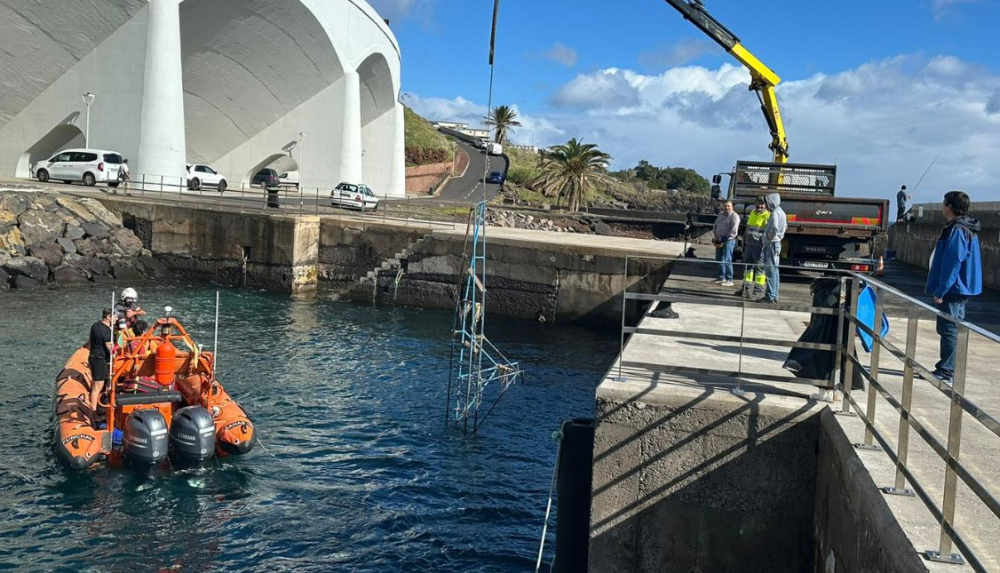 Agitação marítima provocou estragos em Santa Cruz