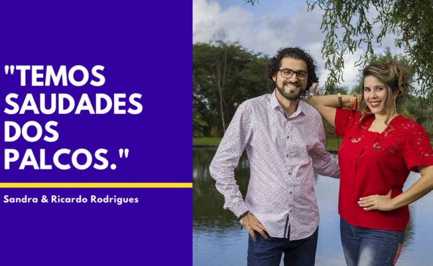 Sandra & Ricardo realizam concertos online