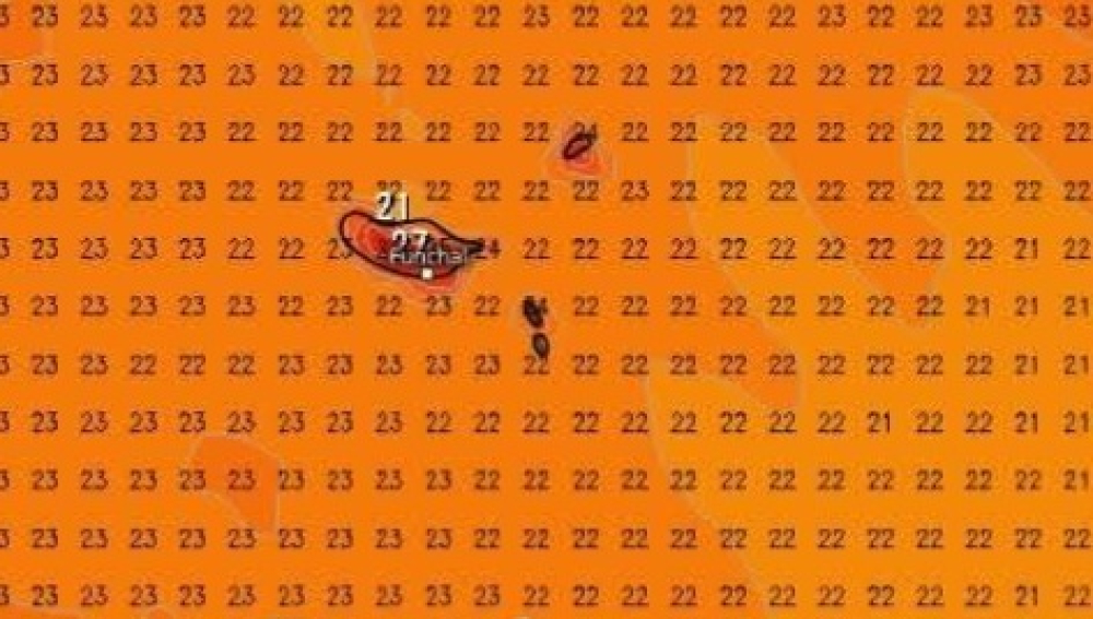 Calor faz parar temperaturas na Madeira