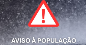 Prote&ccedil;&atilde;o Civil lan&ccedil;a aviso &agrave; popula&ccedil;&atilde;o