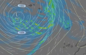 Sistema depression&aacute;rio poder&aacute; afetar a Madeira no final do ano