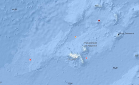 Sismo a nordeste do Porto Santo
