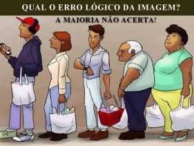 Qual o erro l&oacute;gico desta imagem? A maioria n&atilde;o acerta.