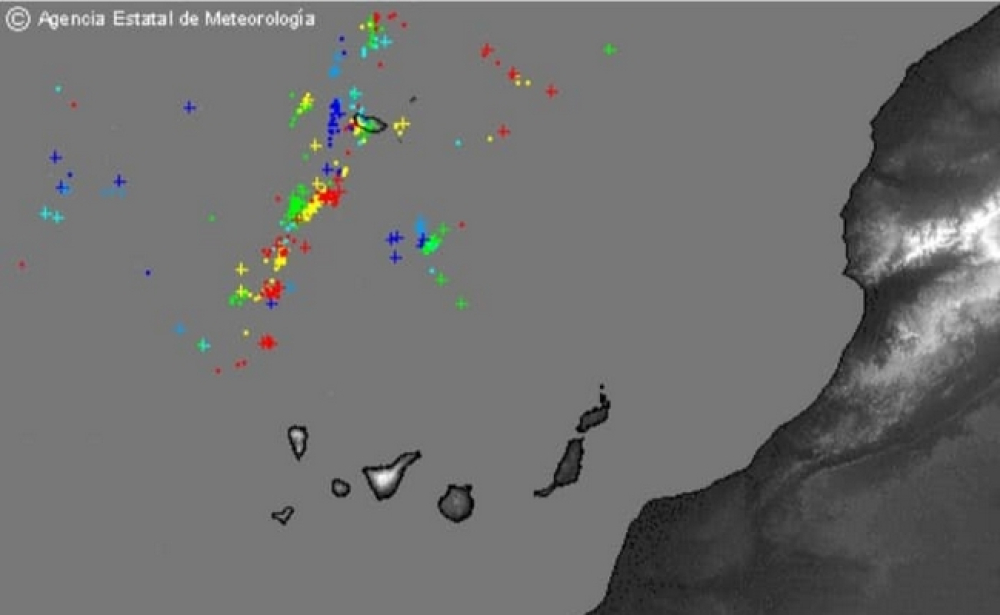 Aviso amarelo para chuva e trovoada