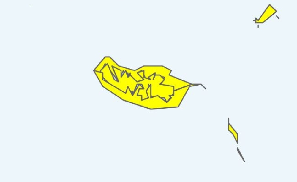Madeira e Porto Santo em aviso amarelo