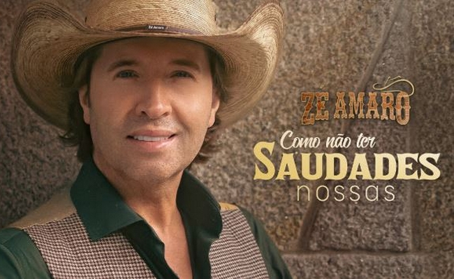 Zé Amaro lança "Como não ter saudades nossas". Veja o videoclipe
