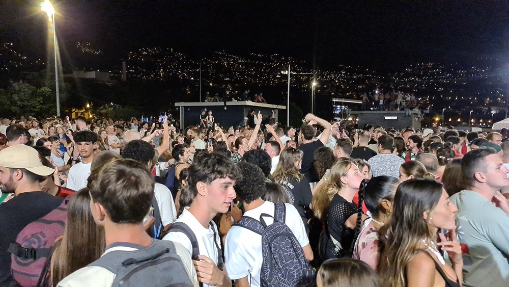 Portugal está fora do Euro 2024. Veja o ambiente na Avenida do Mar