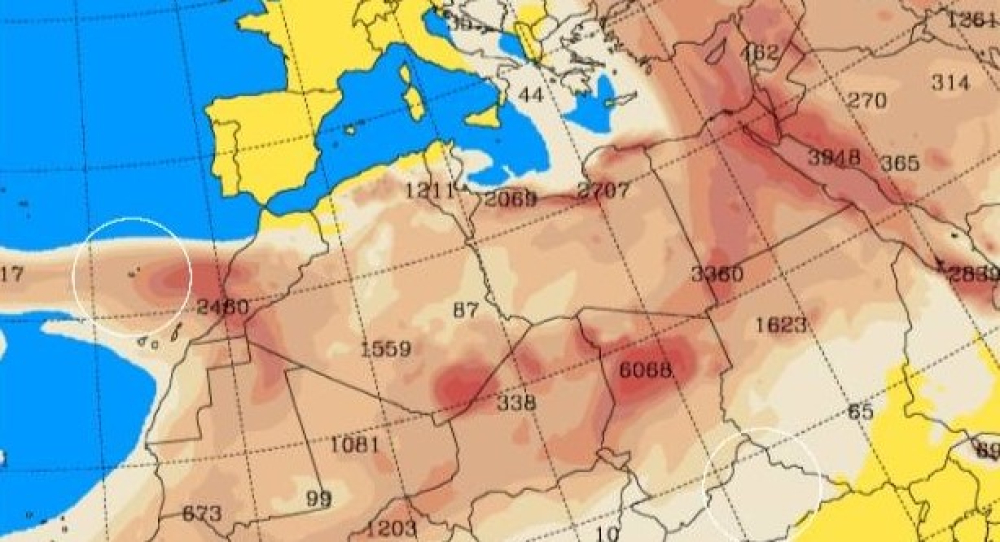 Vem aí poeiras de África