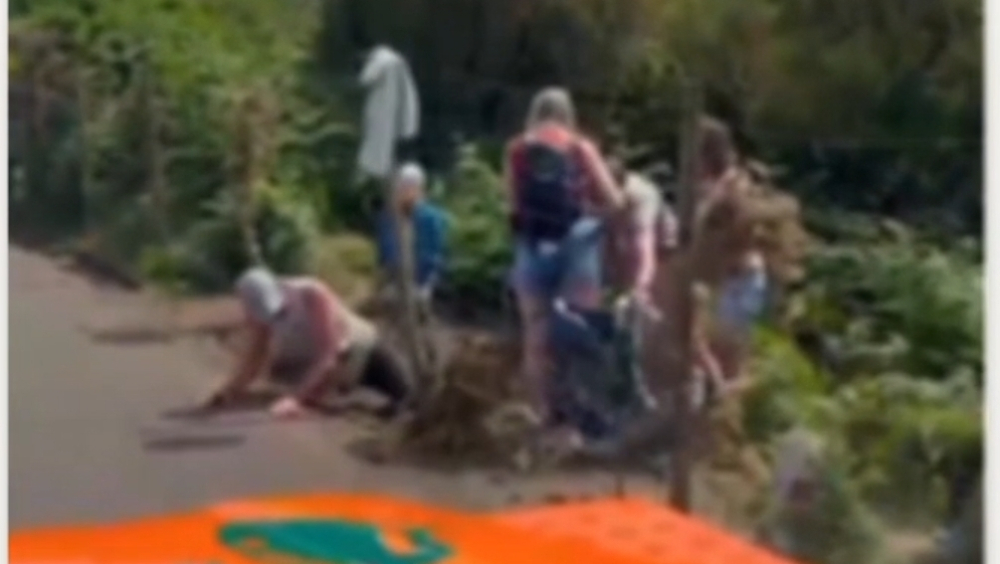 Vídeo mostra turistas a ultrapassar barreiras de proteção no Fanal (com vídeo)