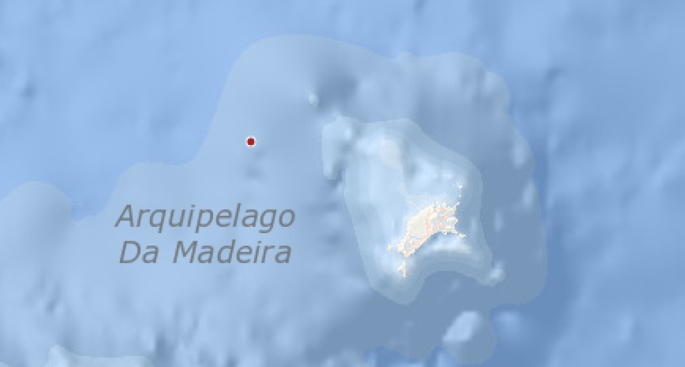 Pequeno sismo ao largo do Porto Santo