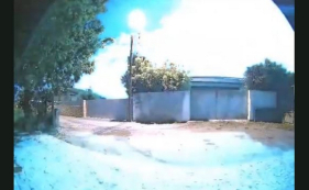 Meteorito caiu em Castro Daire. Clar&atilde;o impressionante.