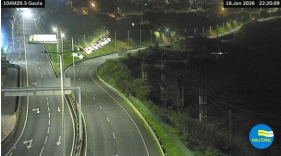 Acidente com dois feridos na Via R&aacute;pida