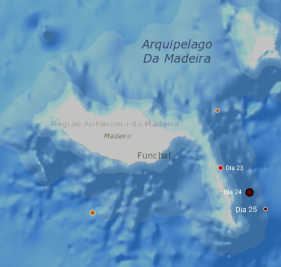 Mais um sismo próximo às Desertas