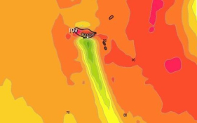 Depress&atilde;o "Regina" a caminho da Madeira