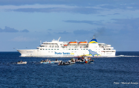 Prociss&atilde;o mar&iacute;tima no Porto Santo volta a atrair aten&ccedil;&otilde;es